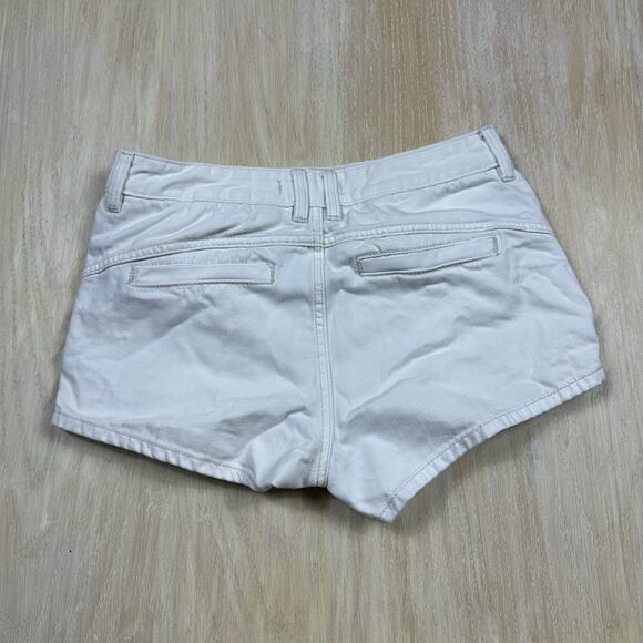 Free People White High Rise Sweet Surrender Shorts Size 28 - Picture 5 of 11